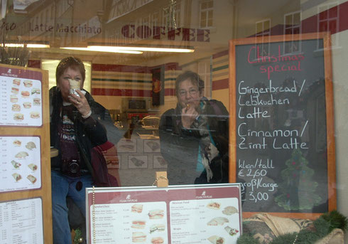 2010 The Sign in this Rothenberg Cafe Said 'Lebkuchen' mit Latte; No Explanation Necessary