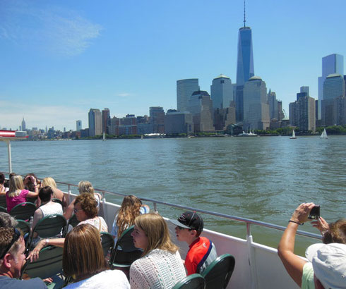 2014 We did a Circle Line Cruise around Lower Manhattan on a Beautiful June Morning