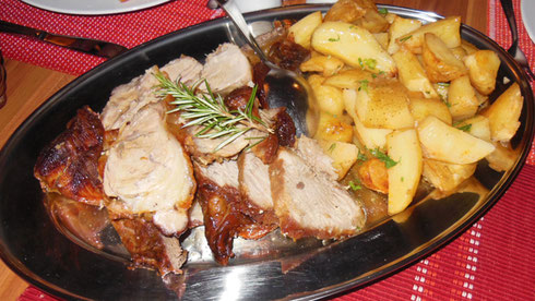 2016 Croatia Roast Shoulder of Pork with Roasted Potatoes and Fresh Rosemary