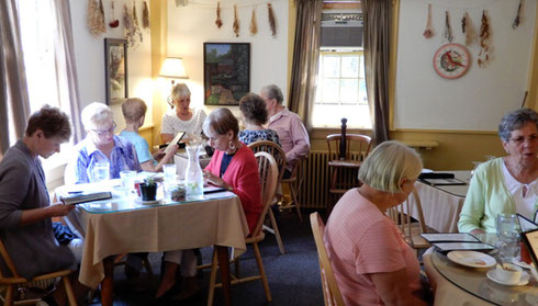 The Pickity Place Dining Room is Small and Intimate with Just Enough Space for all of us
