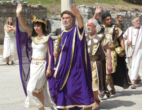 2013 A Pageant in the Forum at a Shore Excursion in Ephesus, Turkey