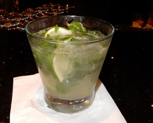 Enjoy a Classic Mojito in the ship's Sugarcane Mojito Bar