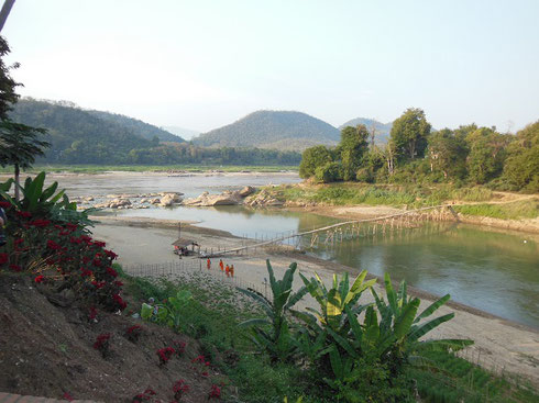 2015 The confluence of the Mekong and Nam Khan Rivers was within walking distance