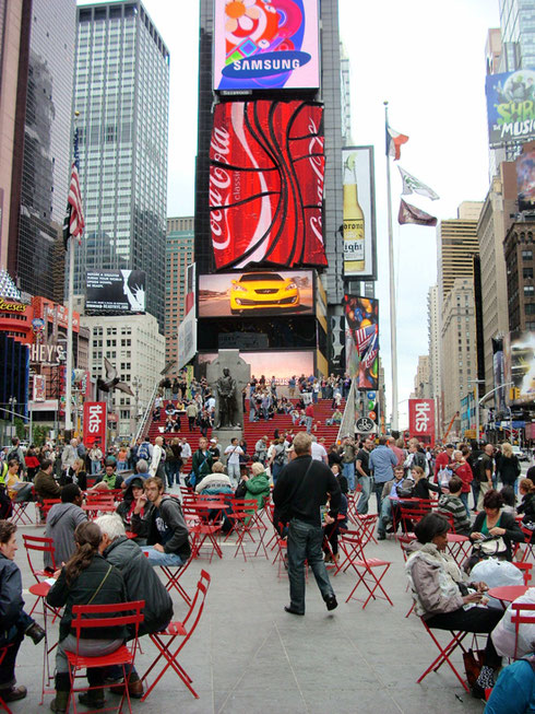 2012 Times Square is a Favorite Destination for Tourists and Theater Goers