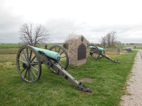 2013 A Visit to the Gettysburg Battlefields Took us a Whole Day on this Tour