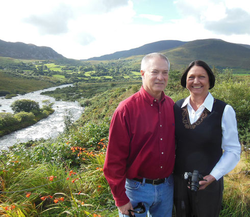 2015 We Posed at the Scenic Lower Carragh River in Beautiful Glenbeigh