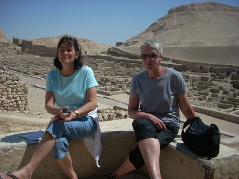 2009 The Workmen who Built the Tombs in the Valley of Kings lived here in Deir el Medina