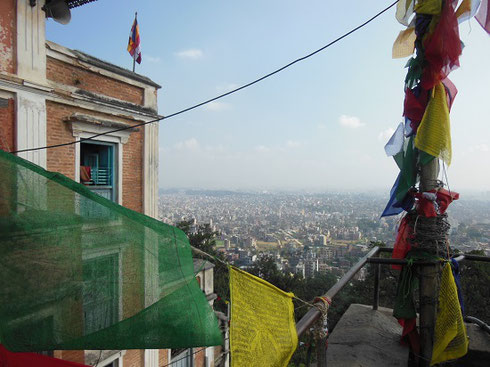 2013 The City of Kathmandu can be Viewed from the Terrace of the Monkey Temple