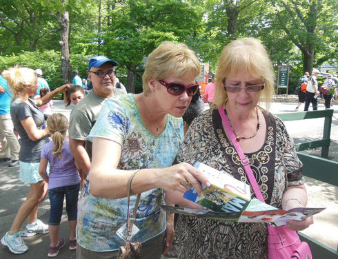 How Many Adventure Tours Travelers Does it Take to Read a Bronx Zoo Map?