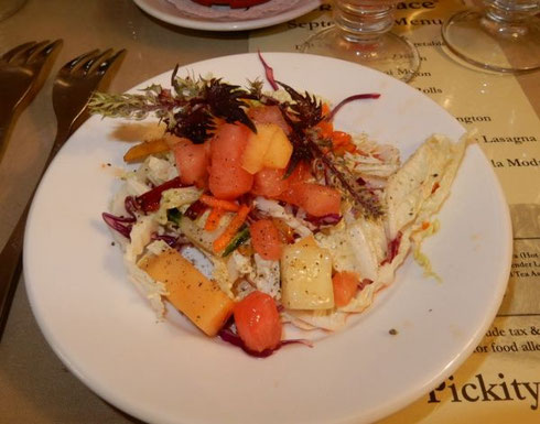 An End of Summer Thai Melon Salad Wowed Passengers on our Last Visit to Pickity Place