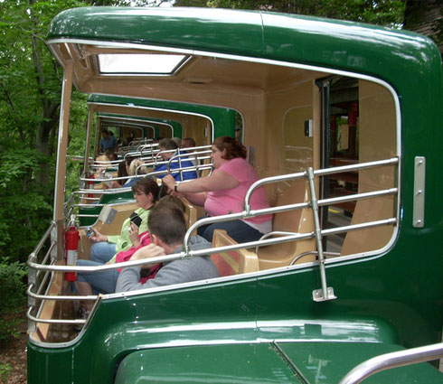 2009 The Wild Asia Monorail is Great - We're in the Cages and the Animals Run Free