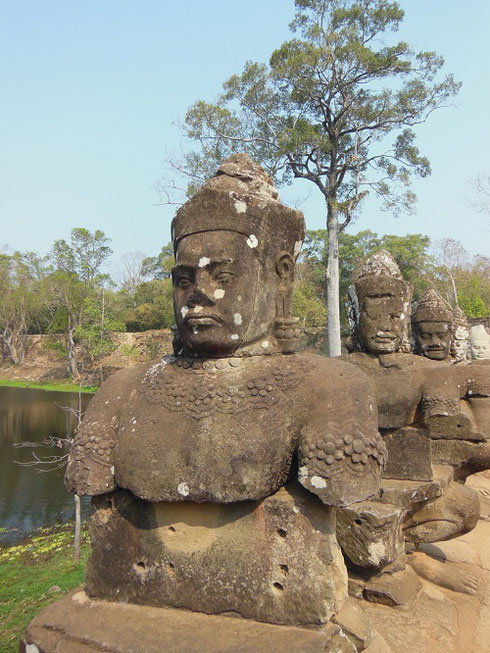 2015 Stone figures of Ancient Gods line the Causeway Leading to the South Gate