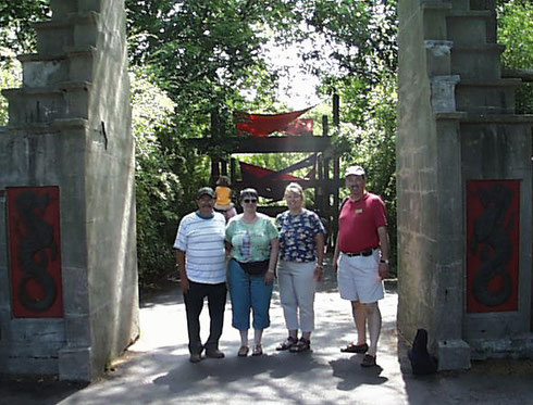 2007 The Entrance to the Wild Asia Area of the Park only Hints at What You'll See