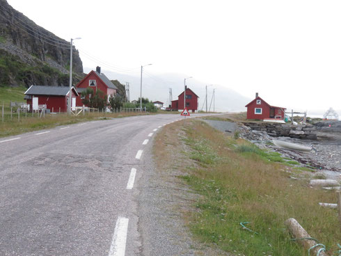 sur la route d'Havøysund