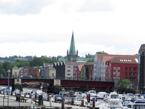 Les quais de Trondheim