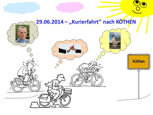 Unsere Radsportfreunde unterwegs!