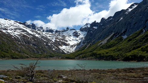 Die Laguna Emeralda, macht bei diesem Sonnenschein ihrem Namen alle Ehre.