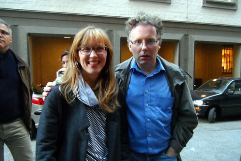 Verena Wolfien, who plays Jule, and director Michael O'Connor