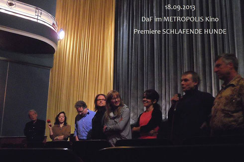 From left to right: John Kirby, Ninon Schubert, Michael O'Connor, Marco Mehring, Verena Wolfien, Vanessa Catalán Sánchez, Hans-Christoph Michel, Frank Mertens