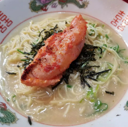 屋台：永ちゃん_ながちゃん、料理：博多めんたい焼ラーメン