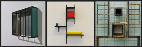 Wilfrid Almendra, Sonata XIII, 2013 © W.Almendra. Mathieu Mercier, Drum’n Bass Lafayette, 2005, matériaux divers © Collection artothèque du musée.Wilfrid Almendra, Killed In Action, CSH # 24, A. Quincy Jones & F.E. Emmons, 2009 (détail) © Bugada & Cargnel
