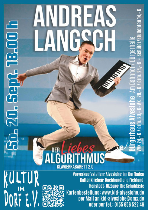 Andreas Langsch - Der Liebes-Algorithmus - Klavierkabarett 2.0