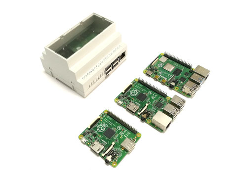 Raspberry Pi RasPiBox Hutschiene Gehäuse Schaltschrank