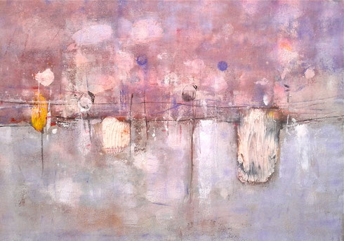 "Prime forme e dissolvenze", 2012-'14 Olio, 99,5 x 71 cm