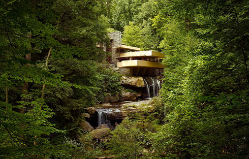 Fallingwater, Bear Run Pennsylvania, Frank Lloyd Wright 1937