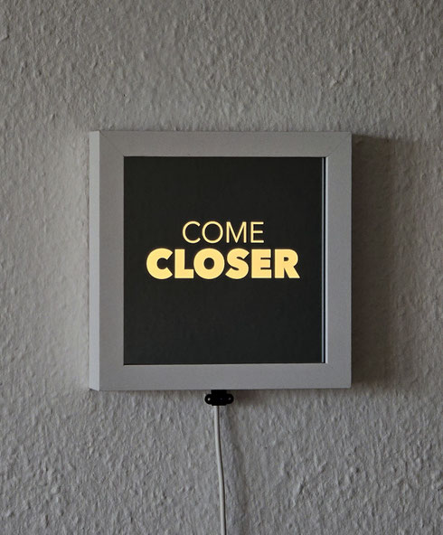 COME CLOSER Konrad Wallmeier