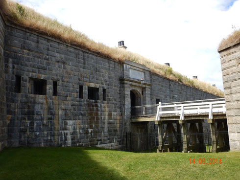 l'entrée de la citadelle d'Halifax