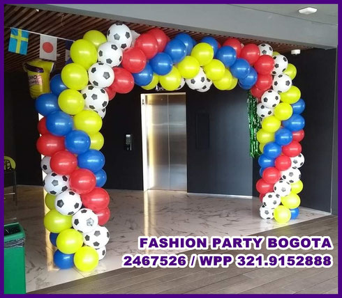 arcos en globos arco organico en