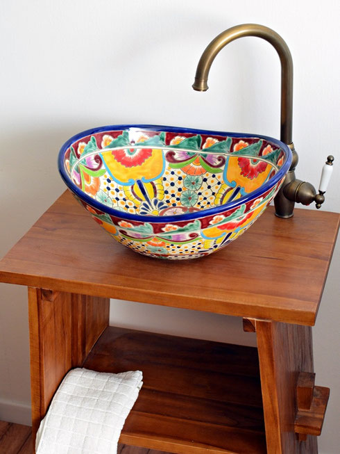 Frida - Mexikanische Waschbecken & bunte Fliesen aus Mexiko