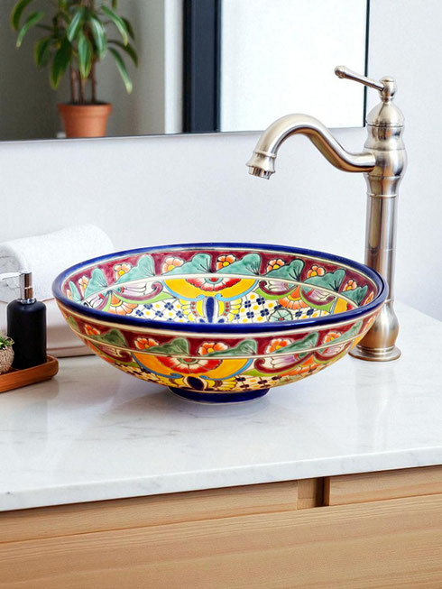 Wunderschönes gäste-WC Waschbecken FRIEDA
