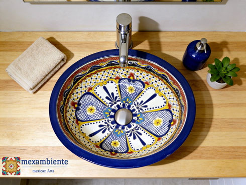 Marokkanisches Stil Waschbecken MAYA im Badezimmer