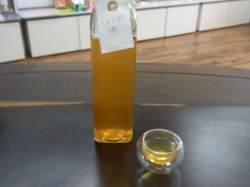 しょうが酒(出来上がり)