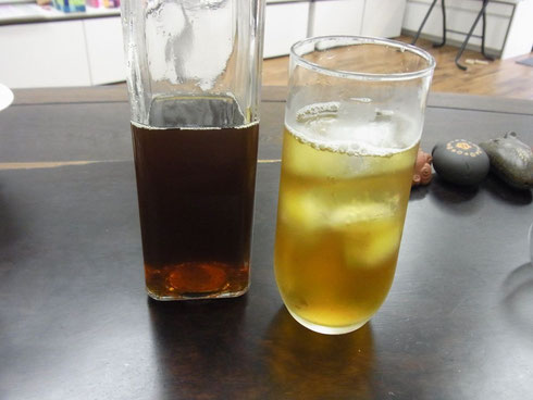 ジャスミンティー酒出来上がり