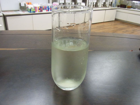 水出し緑茶(2時間後)