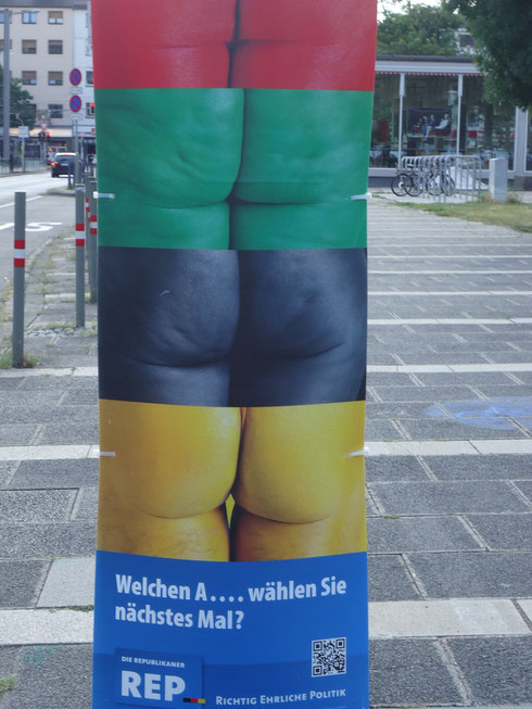 Campaign poster from German Nazis