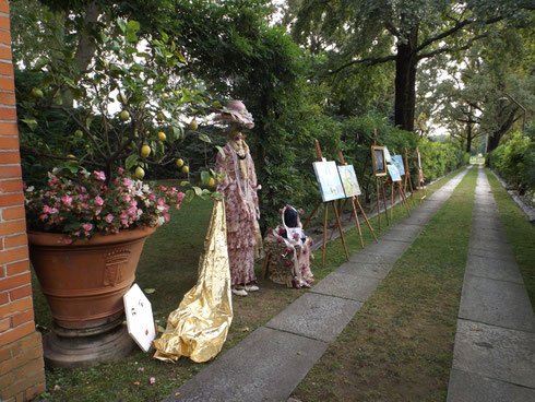 Viale dell'Arte al Meleto 20 settembre 2014 (foto Gianpiero Actis)