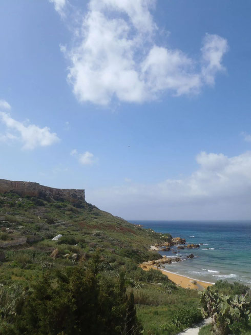 San Blas Bay, beach, Gozo