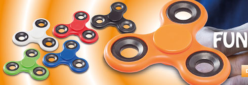 Fidget spinner mit logo discount