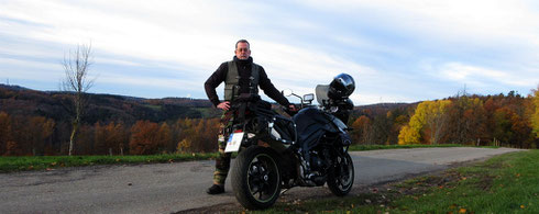 »End of Ride 2022«, am 1. Advent, zwischen Großhöchberg und Parkplatz Toblerschlucht, Löwensteiner Berge