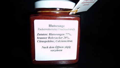 Blutorangen Marmelade