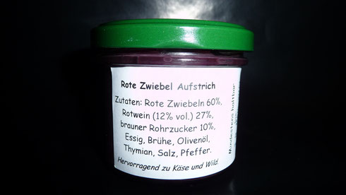 Rote Zwiebel Aufstrich