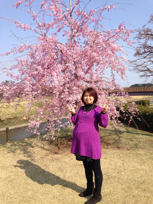 水戸市偕楽園にて♪桜