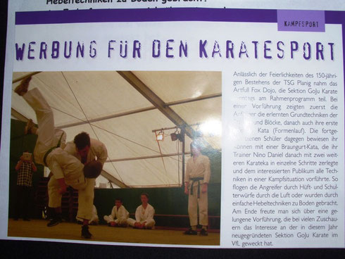 Vereinszeitschrift VfL Sports