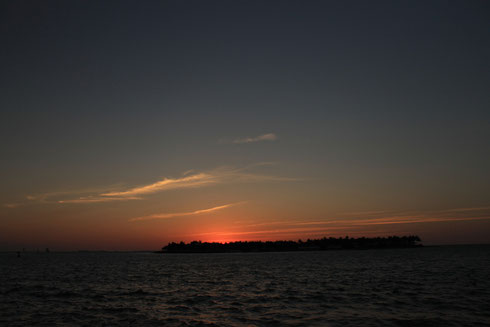 Am Sunset Pier, Key Wests berühmten Sonnenuntergang anschauen