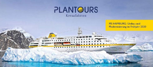 Antarktis Kreuzfahrt 2026-2027 mit Plantours Schiff MS Hamburg incl. Flug 