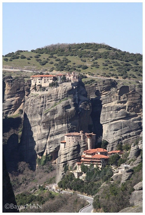 Abendstimmung in Meteora